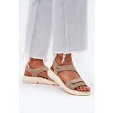 EVENTO Women's Wedge Sandals Beige Maroriella | Shoptok.si