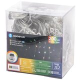 Aigostar led spoljna novogodišnja girlanda 200xLED/8 funkcija 3xAA 13x06m IP44 višebojna | Eponuda.com