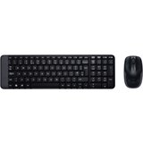 Logitech mk220 us cordless black Tast+mis usb wireless ( 13890 ) Cene