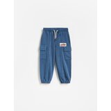 Reserved Jogger hlače s cargo džepovima - plava Cijene