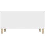  Stolić za kavu bijeli 90 x 44 5 x 45 cm od konstruiranog drva | shoptok.hr