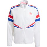 Adidas Športna jakna 'Adizero Retro' modra / rdeča / bela | Shoptok.si