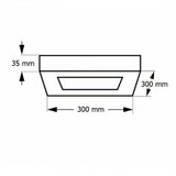 Bb Link led panel n/z KNS5-24W 4000K crni | ePonuda.com