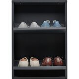 CARRYHOME omara z loputami za čevlje antracit | Shoptok.si