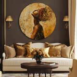  Okrugle slike akrilom Strastveno jutro | shoptok.hr