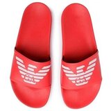 Emporio Armani Japonke Pool Mod Slides Rdeča | Shoptok.si