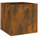 Maison Chic Cvetlično korito - Cvetlični Lonec dimljen hrast 40x40x40 cm inženirski les, (21789992) Cene