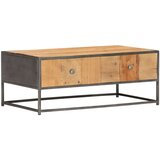 Klubska mizica 90x50x35 cm trpredelan les | Shoptok.si