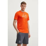 Nike Kratka majica New York Mets moška, oranžna barva
