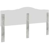  Uzglavlje s uzglavljem Betonski sivi 200 cm Konstruirano drvo | shoptok.hr