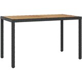 vidaXL Vrtni stol crno-smeđi 123 x 60 x 74 cm masivno bagremovo drvo | Eponuda.ba