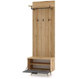  Garderobni zid KLEO braon/grafit | Eponuda.com