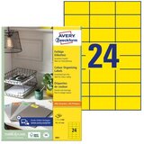  Etikete zweckform 3451 70x37 rumene 1/10 ZWECKFORM | Shoptok.si