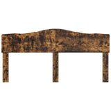  Vzglavje z vzglavjem Dimljeni oreh 200 cm Konstruiran les, (5000110381) | Shoptok.si