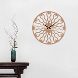 Wallity Zidni sat Metal Wall Clock 21, 48x48 cm, Roze Cene