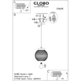 Globo viseča svetilka | Shoptok.si