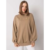 ex moda Sweatshirt-EM-BL-536/2.04-dark beige | shoptok.hr