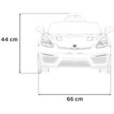  Licencirani Porsche 718 Spyder RS dječji automobil na akumulator, žuti Slike