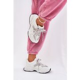 Boto Sneakers Women Sports Shoes With Double Lacing White Efobell | Shoptok.si