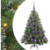 vidaXL Umjetno božićno drvce s stalakom Zelena 120 cm PE i PVC | shoptok.hr
