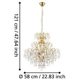 Eglo visilica Fenoullet 39605 | Eponuda.com