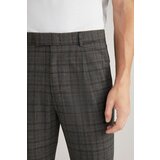 Joop! Hlače na rob 'Bird' barva blata / bazaltno siva / svetlo siva | Shoptok.si