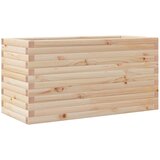Maison Chic Vrtno cvetlično korito - Cvetlični Lonec 90x40x46 cm trdna borovina, (21789348) Cene