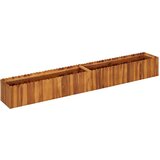 vidaXL Visoka greda 200x30x25 cm trden akacijev les | Shoptok.si