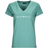 Emporio Armani Majice s kratkimi rokavi ICONIC LOGOBAND Modra Cene