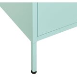 Ormarić za pohranu boja mente 80 x 35 x 101,5 cm čelični | shoptok.hr