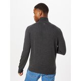 Napapijri Pulover 'DAMAVAND' tamo siva / crvena / bijela | shoptok.hr