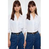 TRENDYOLMILLA TRENDYOL ženski pojas Twoaw25Ke00006, Crna-Smeđa Cene