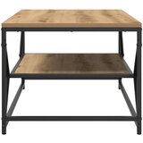  Klubska miza Artisan Oak 90x50x40 cm iz inženirskega lesa, (22008696) | Shoptok.si
