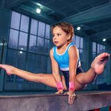ABEILLO M otroški gimnastični oprijemi z rožnatimi zapestnimi trakovi | Shoptok.si