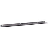 vidaXL Glava za čistilec tal 45,5x2x5 cm jeklo in guma | Shoptok.si