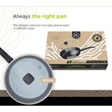  BE Living Duboka tava s poklopcem Delight Black 28 cm | shoptok.hr