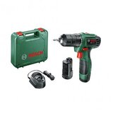 Bosch zeleni alat Easy Drill 1200 Akumulatorska bušilica 2 x 1,5 Ah + GAL 1210 CV u koferu sa setom priborom Cene