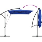  Senčnik Azur modra 294 x 200 x 270 cm Poliester in aluminij, (5000187702) | Shoptok.si