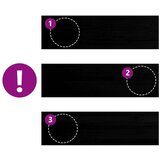  Prozorske klupice 2 kom tamnosmeđe 140x40x2 cm masivne hrast | shoptok.hr