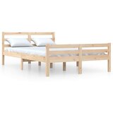  Posteljni okvir iz trdnega lesa 140x190 cm, (20601689) | Shoptok.si
