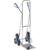 eurokraft basic aluminijast stopniščni voziček za prevoz vreč, nakladalna površina šxg 300 x 290 mm, nosilnost 100 kg cene