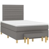  box spring s madracem crni 120 x 190 cm od tkanine | shoptok.hr