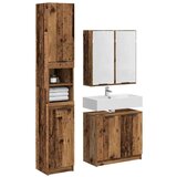  Set ormarića za kupaonicu Staro drvo Konstruirano drvo | shoptok.hr