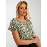 Sublevel Blouse-D73771R10978P-khaki | Shoptok.si
