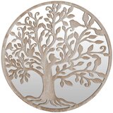  Vrtno ogledalo boja pijeska 40x2,5 cm željezno okruglo vanjsko | shoptok.hr