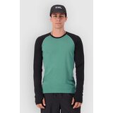 Mons Royale Temple Merino Long Sleeve Funkcijska srajca deep jade / black | Shoptok.si