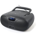 Muse Prenosni radio s CD predvajalnikom MD-208 DB DAB+, črn | Shoptok.si