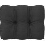  Srednja vrtna sofa s antracit jastucima od borovine bijela | shoptok.hr