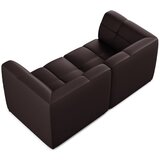 Makamii Temno vijolična sedežna garnitura iz umetnega usnja 180 cm Aloha – | Shoptok.si