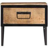Maison Chic Nočna omarica - Nočna miza 40x35x40 cm trden mangov les, (21688583) Cene